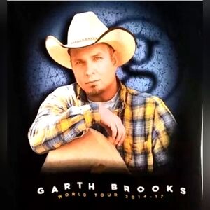 Garth Brooks Concert T-Shirt - Adult Size 2XL - World Tour 2014-2017
